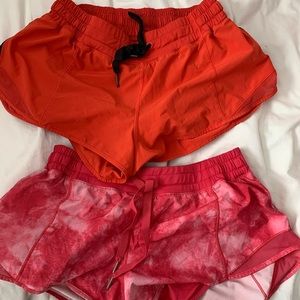 Lululemon shorts. Women’s size 10. 2 pack.